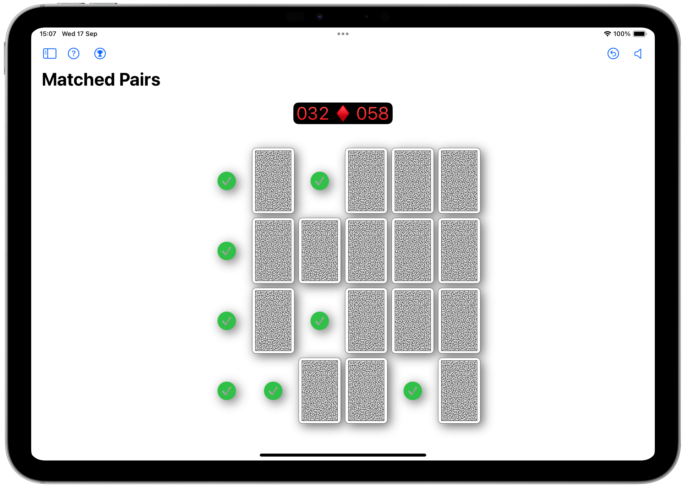 Matched Pairs