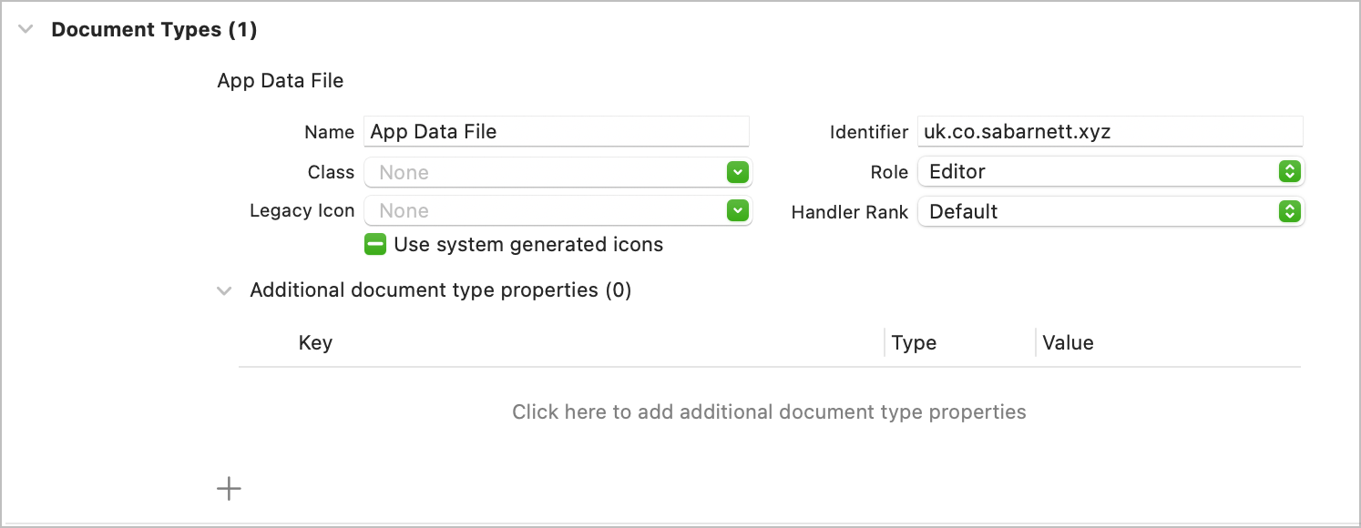 File Type Definition