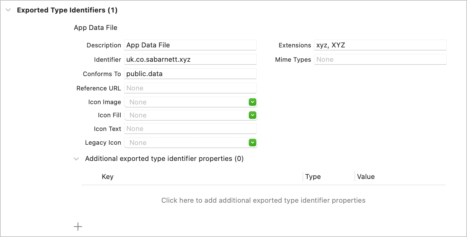 File Type Definition